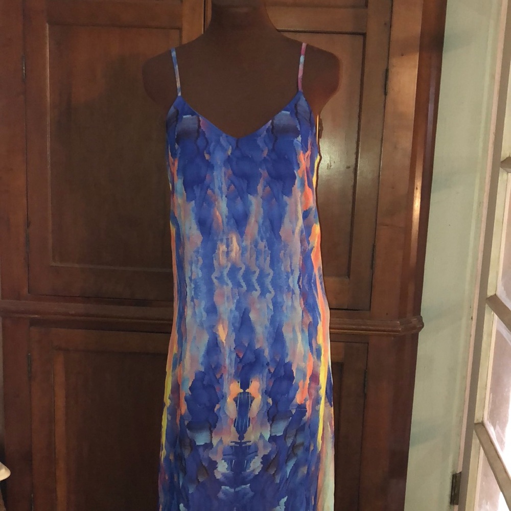 Fabulous Lulus Floor length Wedding Occasion Guest Formal Spring Summer Dress XS